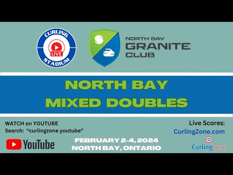 Kaldvee/Lill vs. Bowman/Bowman - QUARTERS - Curling Stadium North Bay Doubles [5]