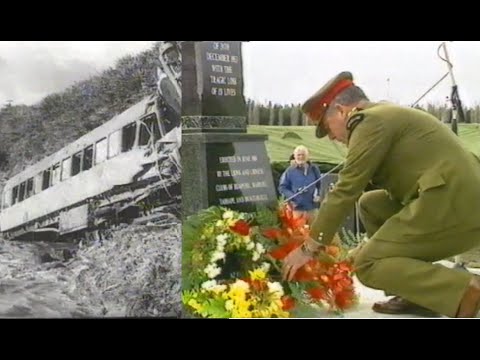 Tangiwai Railway Disaster Memorial Unveiled 1989