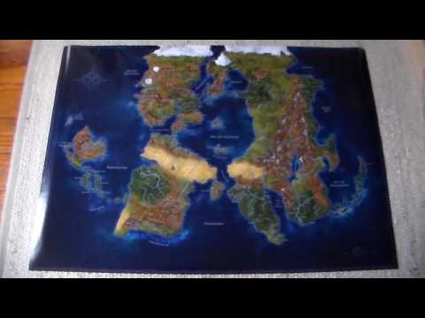 Midgard Durchgeblättert Folge 0 - Weltkarte