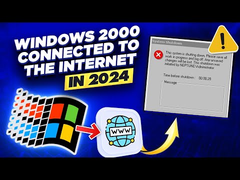 What happens if you connect Windows 2000 to the Internet in 2024?