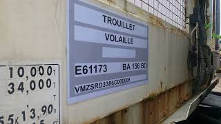 Semi-remorque à rideaux coulissants Trouillet VOLAILLE/GEFLÛGEL/POULTRY+HAYON à vendre - Image 4 | Autoline CI Semi-remorque à rideaux coulissants Trouillet VOLAILLE/GEFLÛGEL/POULTRY+HAYON | Image 4 - Autoline