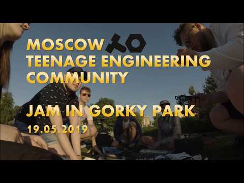 Moscow Teenage Engineering Community - Jam In Gorky Park