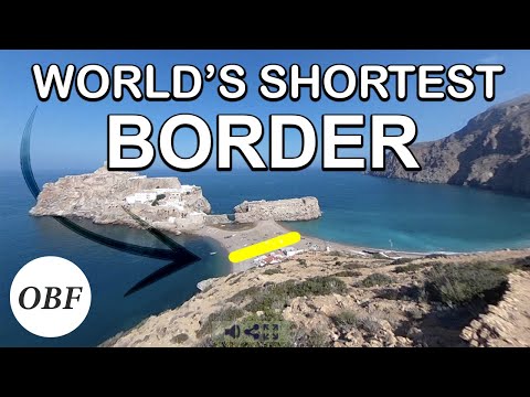 Where is the World's Shortest Border?