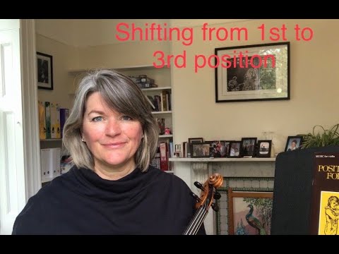 How to shift from 1st to 3rd position on the Violin or Viola