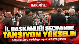 Yeni Parti Yozgat İl Başkanlığı Seçiminde Tansiyon Yükseldi!