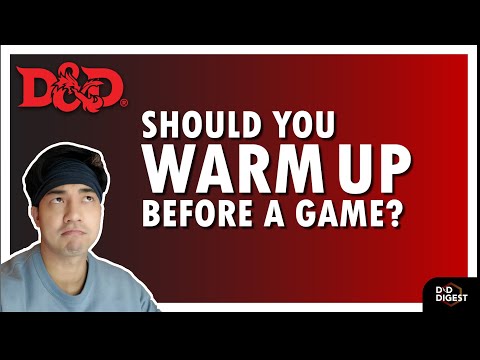 Get more roleplaying and better improv using warm-ups - D&D