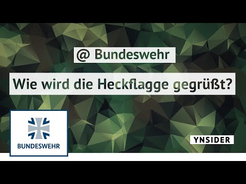 YNSIDER | Grüßen der Heckflagge | Bundeswehr