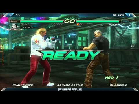Tekken 6 Winners Finals 725 vs Mr. Naps No Mercy Friday (8/31)