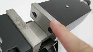 Strojní svěrák výklopný s otočnou základnou, čelisti 75 mm, Warco