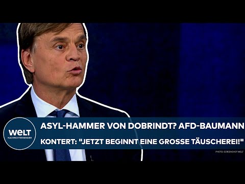 Video Thumbnail: DEUTSCHLAND: Asyl-Hammer von Dobrindt! AfD-Baumann kontert: "Jetzt beginnt eine große Täuscherei!"