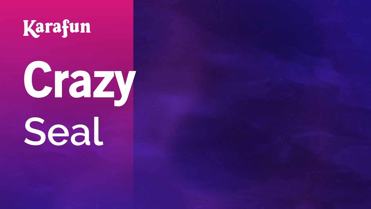 Crazy - Seal | Karaoke Version | KaraFun