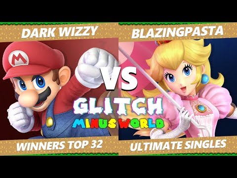 Glitch 7 SSBU - MVG Dark Wizzy (Mario) VS NPT BlazingPasta (Peach) Smash Ultimate W. Round of 32