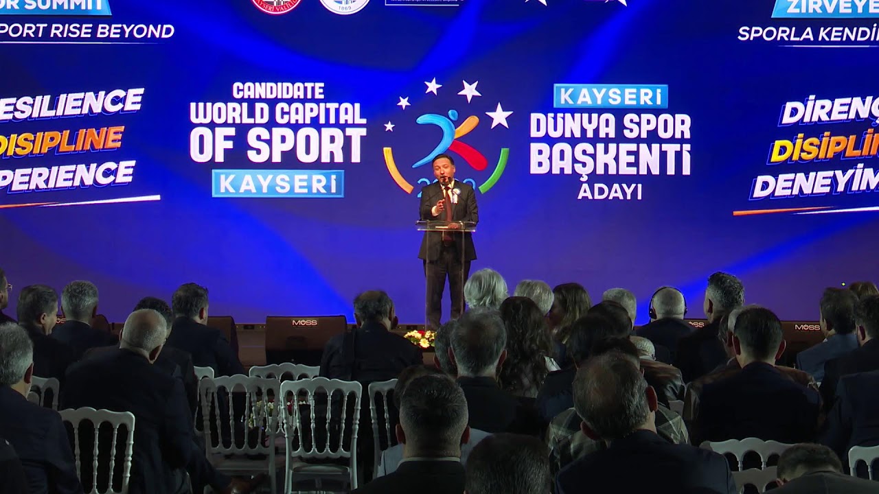 Kayseri 2029 Dünya Spor Başkenti Adaylık Programı