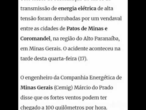 FIM de semana de caos em boa esperanca MG