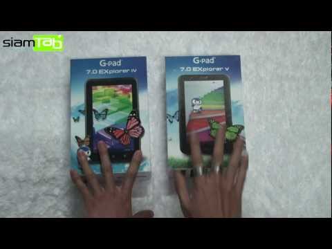 รีวิว G-Pad 7.0 Explorer IV และ V