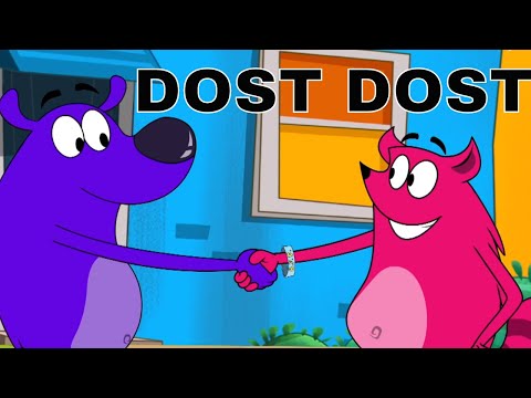 Dost Dost Ep - 62 - Pyaar Mohabbat Happy Lucky - Funny Hindi Cartoon Show - KidZ