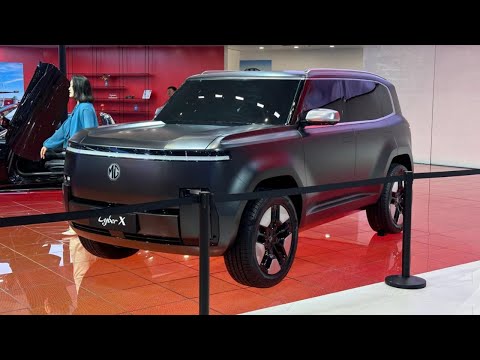 2026 MG Cyber ​​X: Boxy look, folding headlights & 800 V power | all details