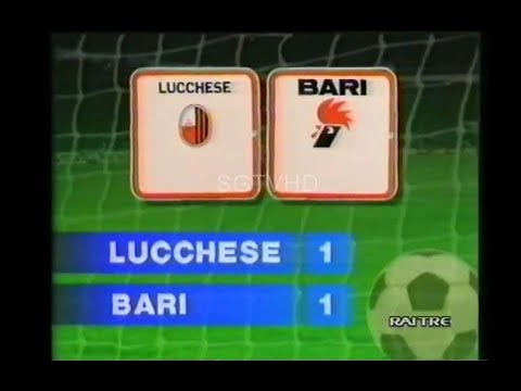 LUCCHESE-BARI  1-1 SERIE B 1°GIORNATA 1993-94 DA A TUTTA B