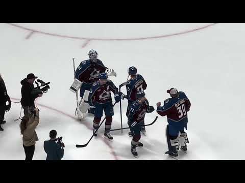 Colorado Avalanche Win Horn! Vs Pittsburgh Penguins + 3 Stars & Scott Wedgewood Interview!