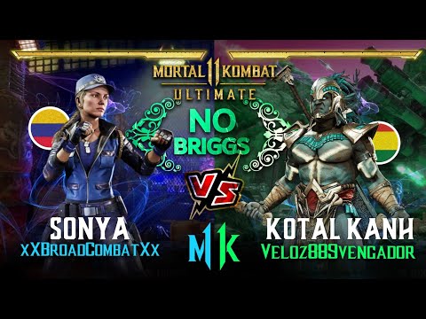xXBroadCombatXx Vs veloz889vengador - Colombia Vs Bolivia - - "NO BRIGGS" Mortal Kombat 11