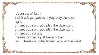 Blue Rodeo - 5 Will Get You Six Lyrics