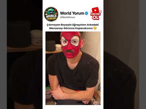 Çıkmayan Boyayla Uğraşırken Arkadaki Manzarayı Görünce Kopacaksınız 🤫