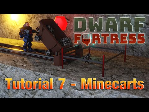Dwarf Fortress Tutorial 7 - Minecarts [Deutsch]