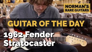 Video thumbnail for Guitar of the Day: 1962 Fender Stratocaster Sunburst | Norman's Rare Guitars by Normans Rare Guitars