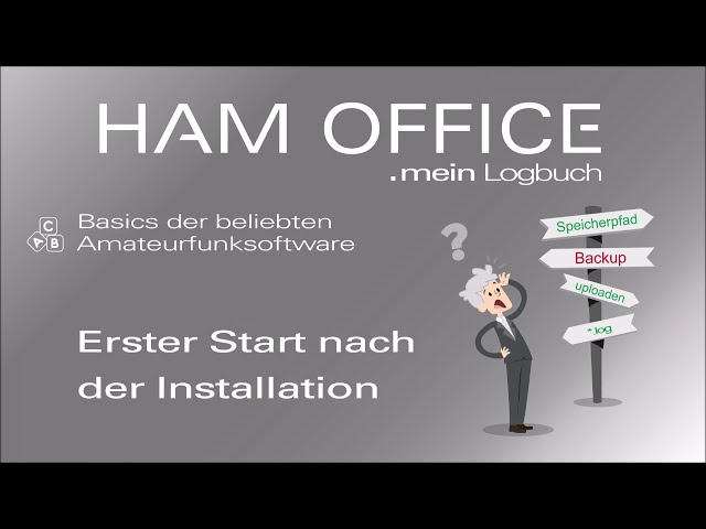 Youtube-Startbild zu HAM OFFICE Basics: Der erste Programmstart nach der Installation