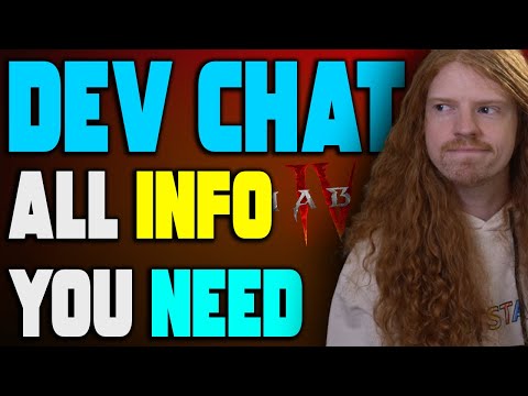 Diablo 4 - HUGE BUFFS! All INFO YOU NEED From The CAMPFIRE CHAT