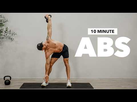 10 Minute Standing Abs Workout | Weighted Core, No Floor
