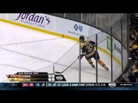 Shawn Thorton vs Zac Rinaldo fight Mar 9 2013 Philadelphia Flyers vs Boston Bruins NHL Hockey