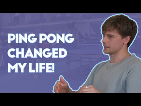 Ping Pong Changed My Life! – With @Pongfinity