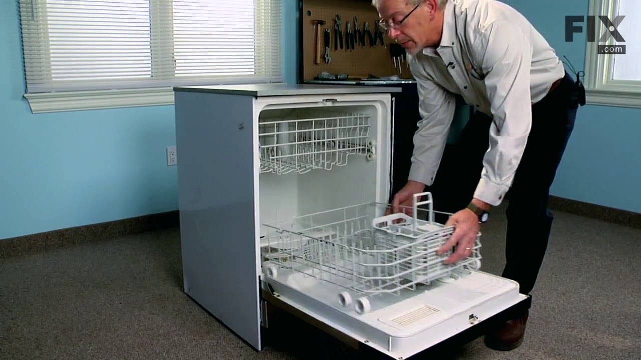 Replacing your Dishwasher Lower Front Dishrack Wheel Replacing your Dishwasher Lower Front Dishrack Wheel