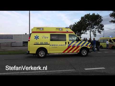 Ongeval met twee gewonden op de Zuiderzeestraatweg te Hattem - ©StefanVerkerk.nl
