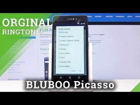 How to Change Ringtone in BLUBOO Picasso – Orginal Ringtone List