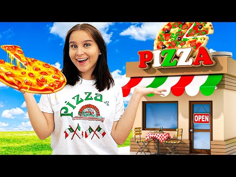 Meine eigener PIZZA LADEN zuhause ! 🍕😳 (nervige Kundin) - Celina