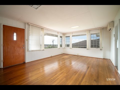 Rarely Available 4 BD/2 BA Home in Aiea property video