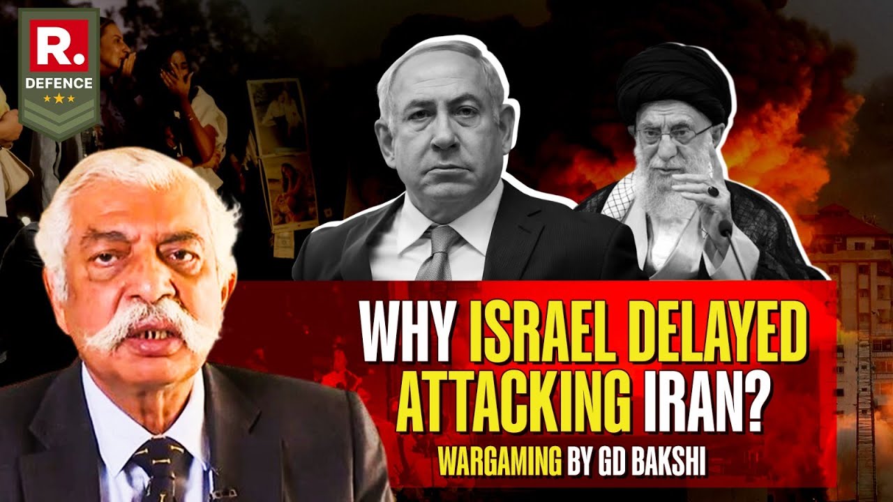 Why Israel Delayed Attacking Iranian Air Space In All-Out War? Wargaming With GD Bakshi