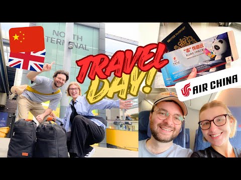 FIRST TIME IN CHINA! London to Shanghai - Flying Air China 240 Hour Visa Free Transit 🇨🇳🇬🇧