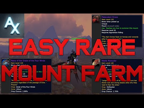 EASY RARE MOUNTS - Patch 8.3
