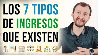 Video: Los 7 Tipos De Ingresos Que Existen
