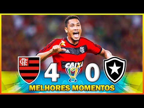 FLAMENGO 4 x 0 BOTAFOGO ● MELHORES MOMENTOS ● QUARTAS DE FINAL ● COPA DO BRASIL 2013 ● JOGO 02