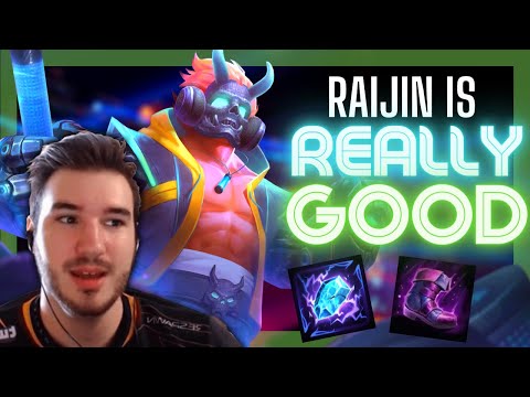 RAIJIN IS SO OP WITH A LEAD AND THIS BUILD! | Venenu | SMITE CONQUEST
