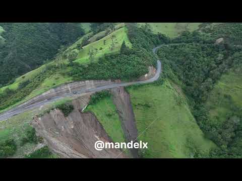 Estado Vial, sector Plazuelas a La Cruz en el norte de Nariño Colombia💛💚 #Mandelx  #Enruta porNariño