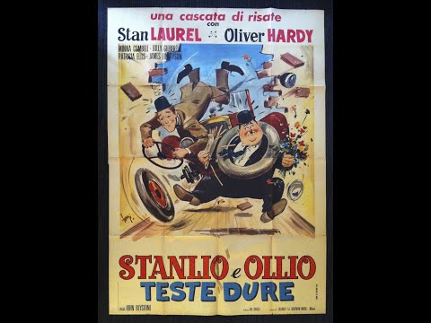 STANLIO E OLLIO TESTE DURE (1938) Film Comico