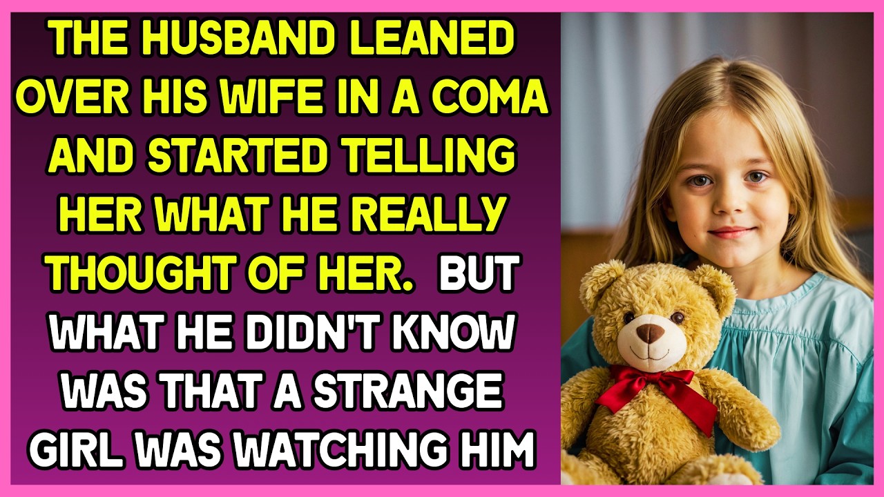 Husband said his ill wife what he really thought of her not nowhing about  a girl hiding in the ward