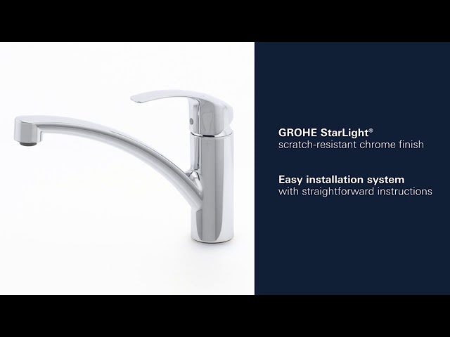 خلاط مطبخ بمقبض يورو سمارت جروهي / GROHE