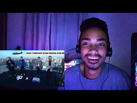 (REACT) BRTT DE DRAVEN E MICAO BEM POSICIONADO - CBLOL DA ZUEIRA (FINAL)