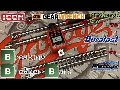 Breaking Breaker Bars How strong ICON vs Pittsburgh vs GearWrench and More